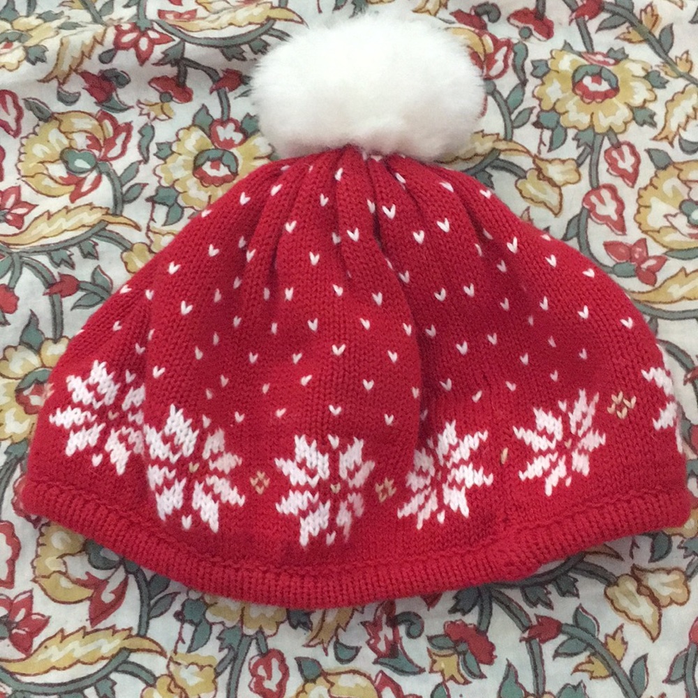 Janie and Jack knitted hat.